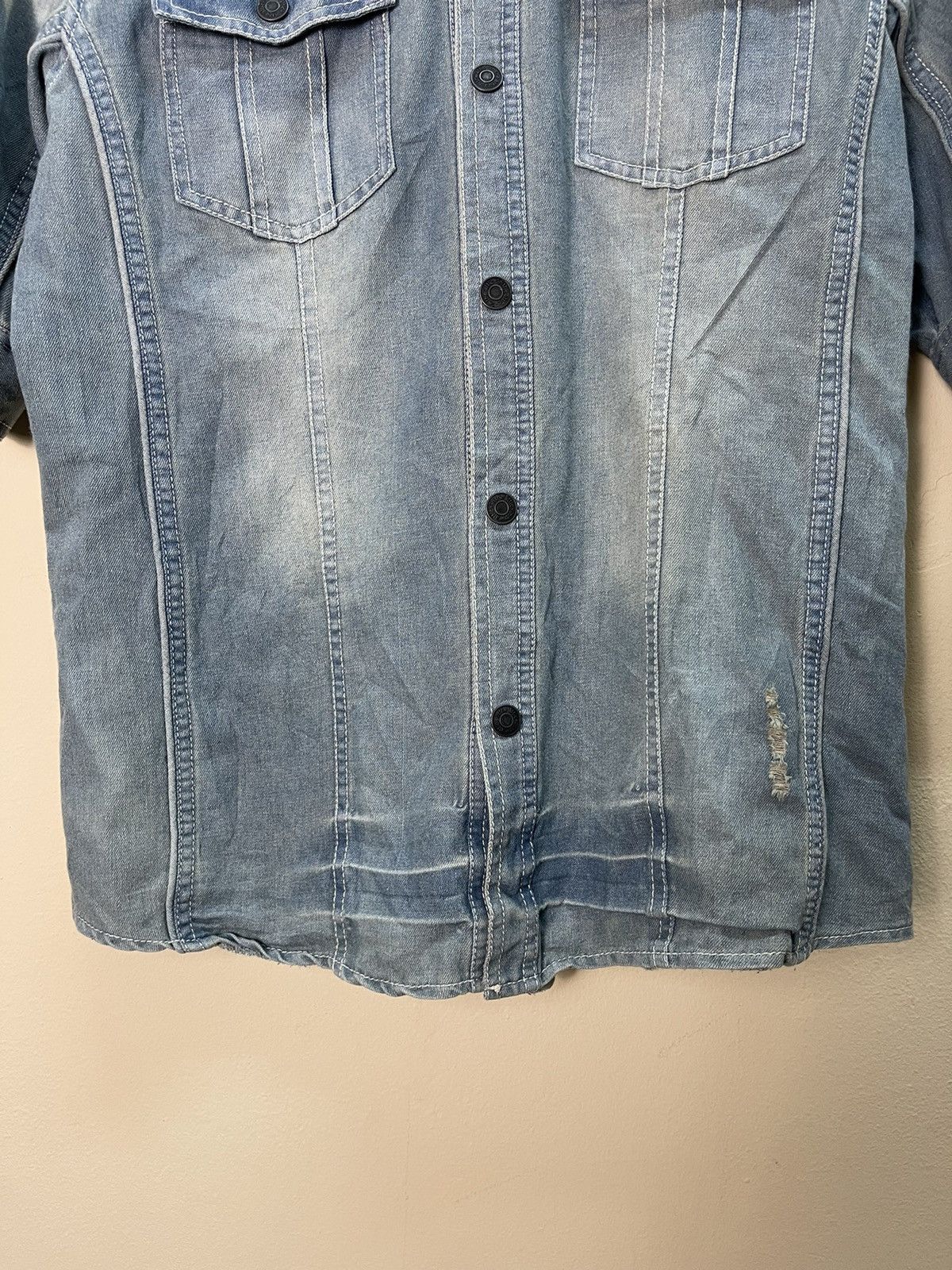 Designer × In The Attic × Japanese Brand In The Attic Denim Button Up Shirt Size US S / EU 44-46 / 1 - 9 Thumbnail