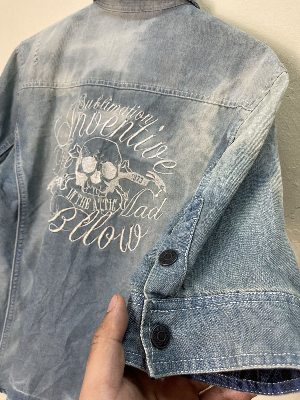 Designer × In The Attic × Japanese Brand In The Attic Denim Button Up Shirt Size US S / EU 44-46 / 1 - 11 Thumbnail