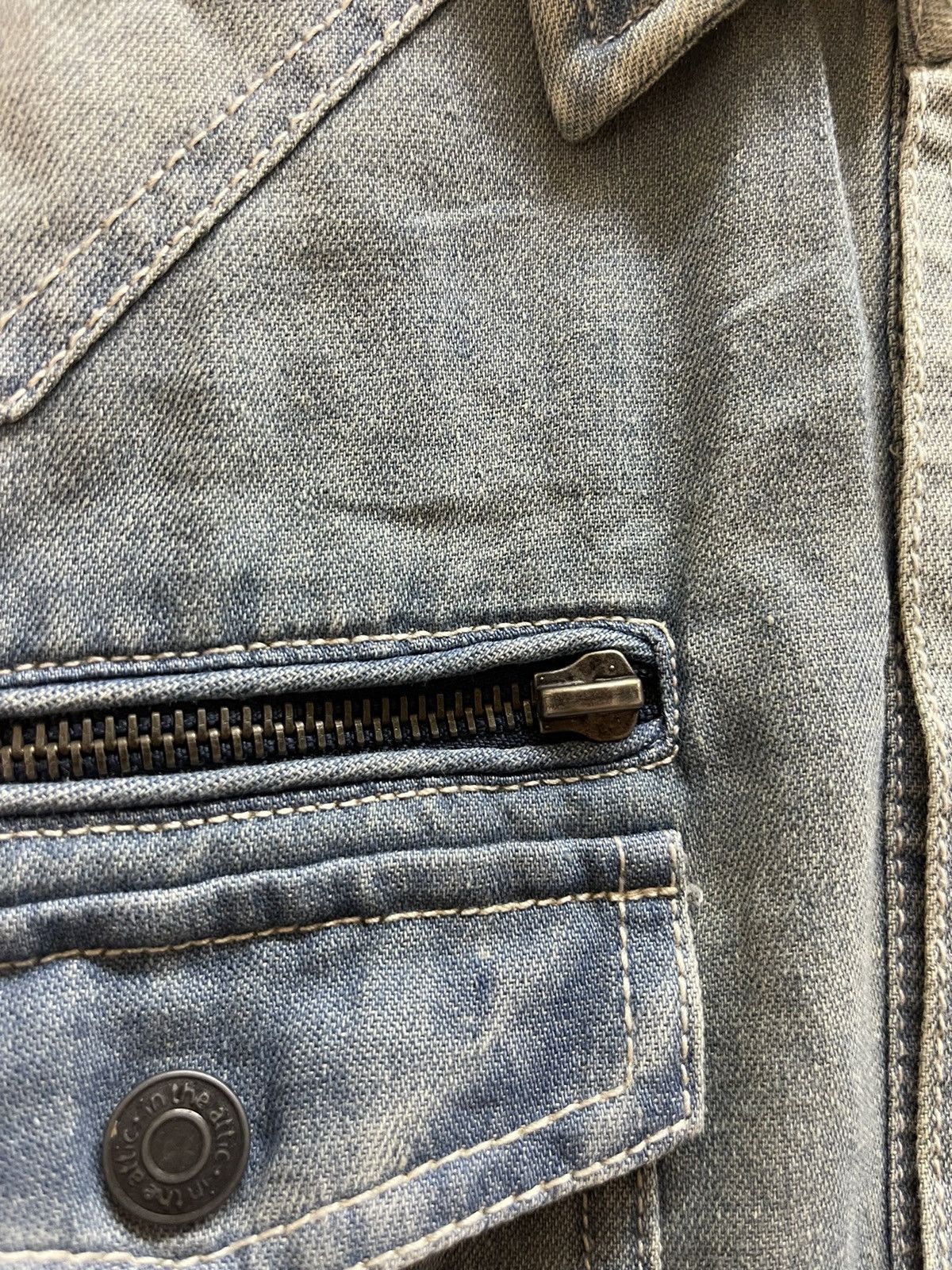 Designer × In The Attic × Japanese Brand In The Attic Denim Button Up Shirt Size US S / EU 44-46 / 1 - 6 Thumbnail