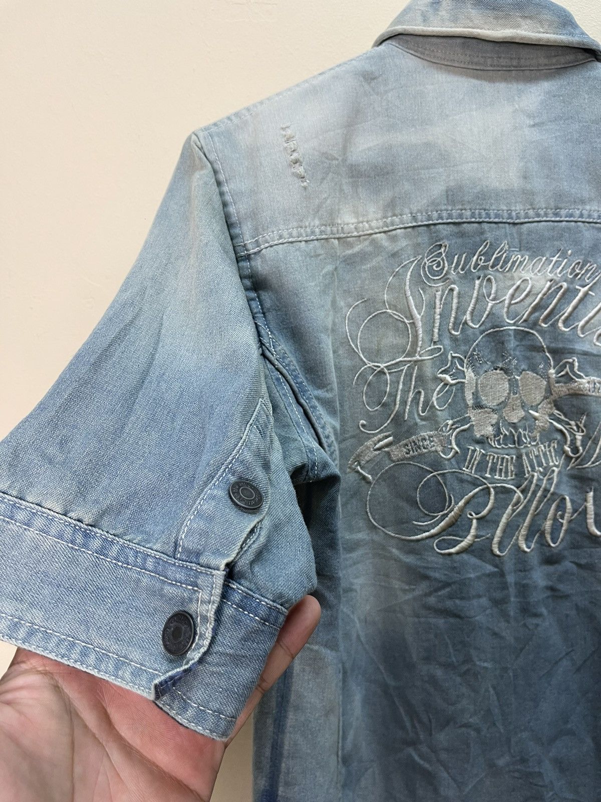 Designer × In The Attic × Japanese Brand In The Attic Denim Button Up Shirt Size US S / EU 44-46 / 1 - 10 Thumbnail