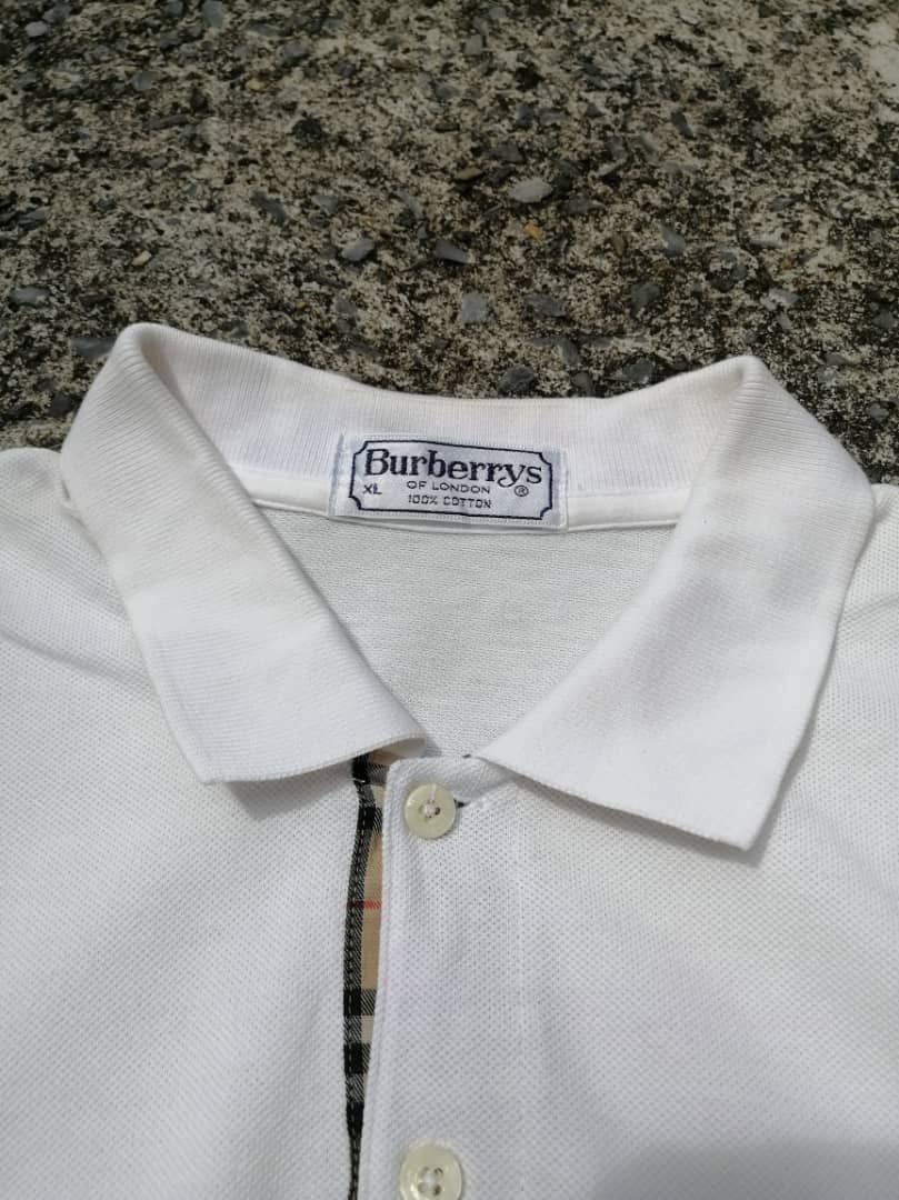 Burberry Burberry Nova Check Polo Shirt Size US L / EU 52-54 / 3 - 6 Thumbnail