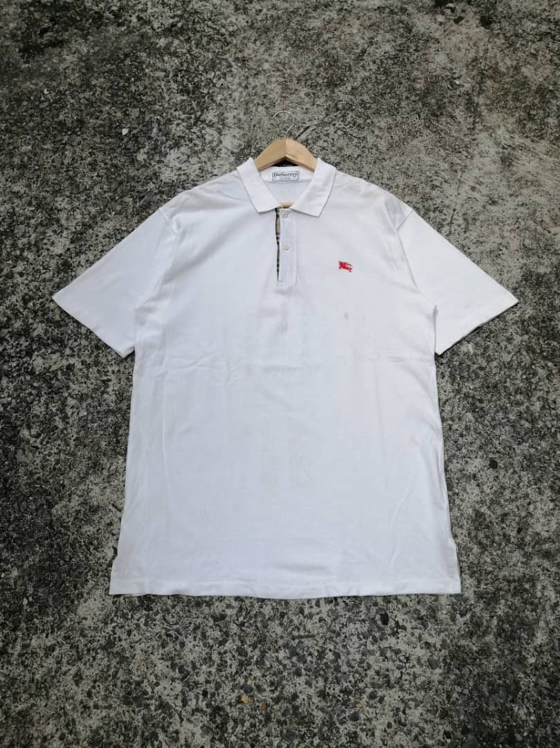 Burberry Burberry Nova Check Polo Shirt Size US L / EU 52-54 / 3 - 1 Thumbnail