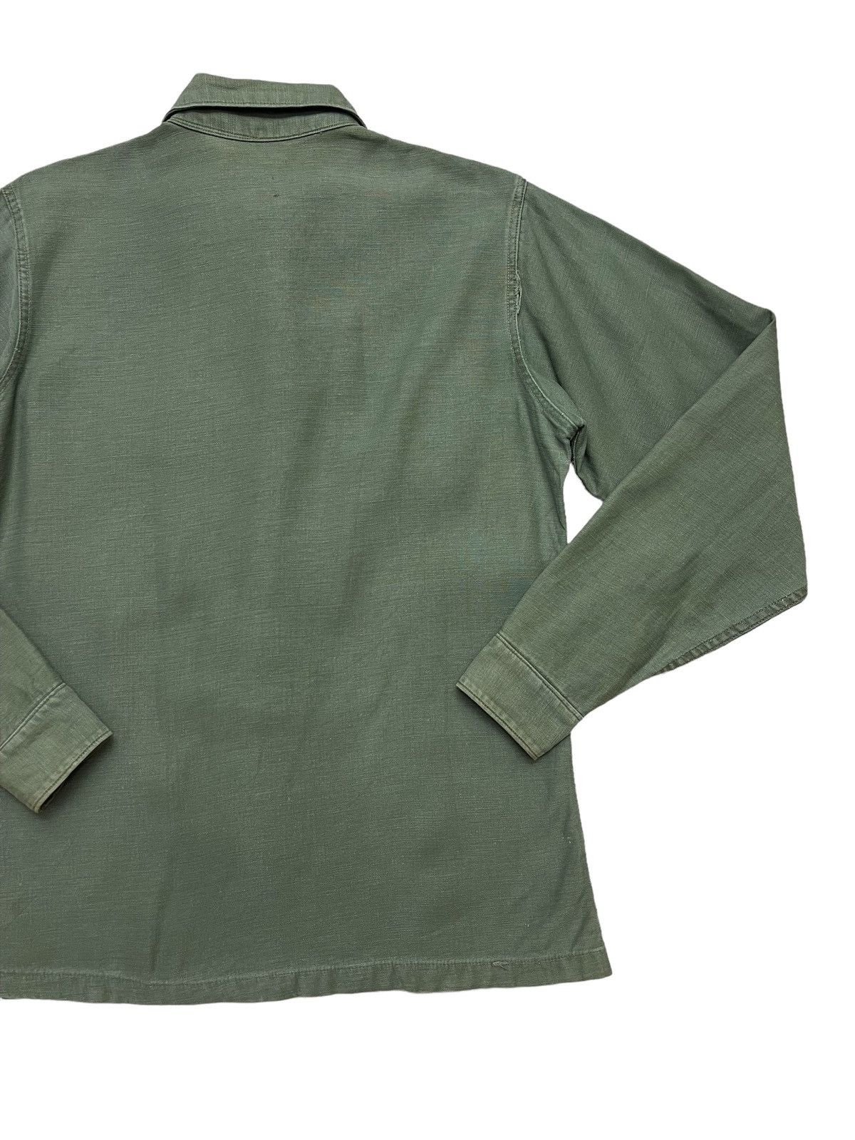 Vintage Vintage 70s OG-107 US military Utility John Lennon Shirt Size US M / EU 48-50 / 2 - 11 Thumbnail