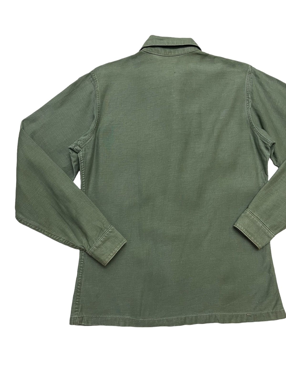 Vintage Vintage 70s OG-107 US military Utility John Lennon Shirt Size US M / EU 48-50 / 2 - 10 Thumbnail