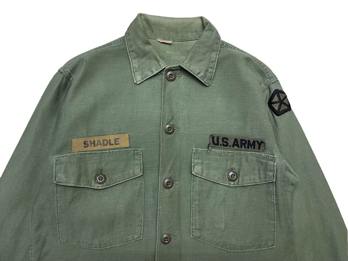 Vintage Vintage 70s OG-107 US military Utility John Lennon Shirt Size US M / EU 48-50 / 2 - 3 Thumbnail