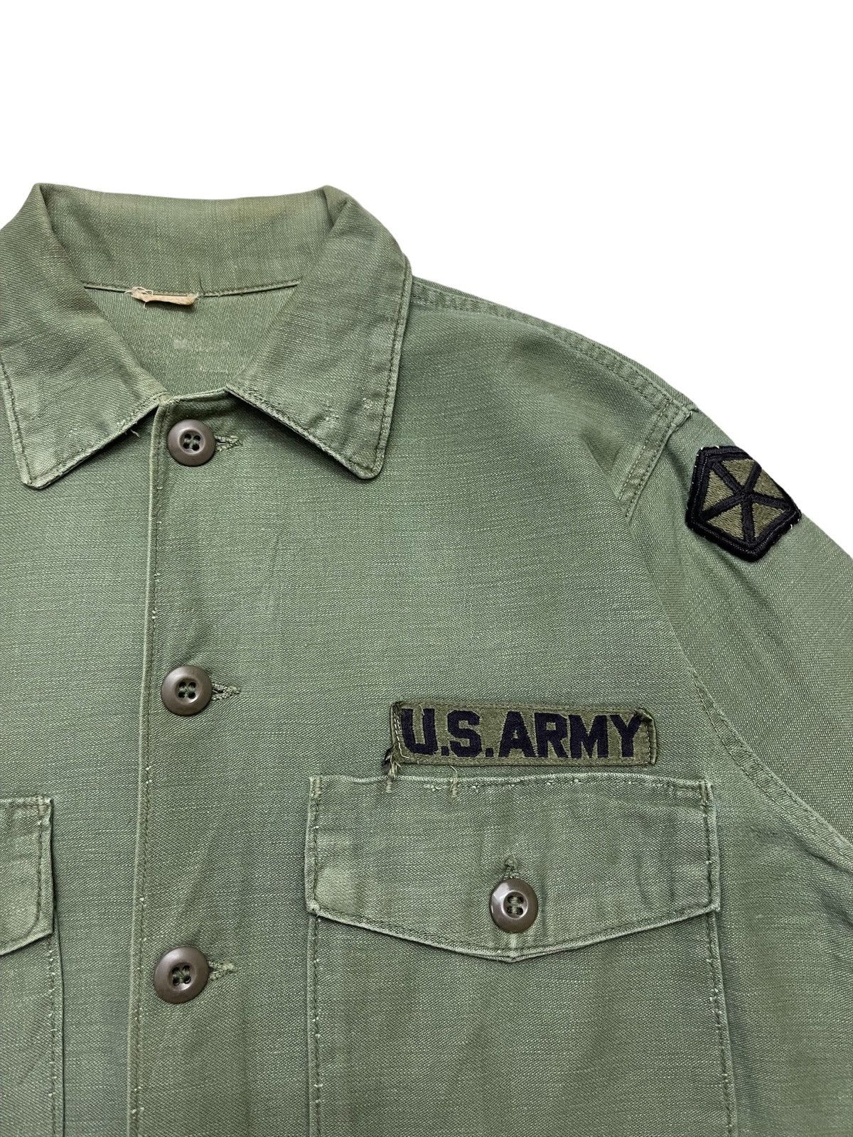 Vintage Vintage 70s OG-107 US military Utility John Lennon Shirt Size US M / EU 48-50 / 2 - 4 Thumbnail