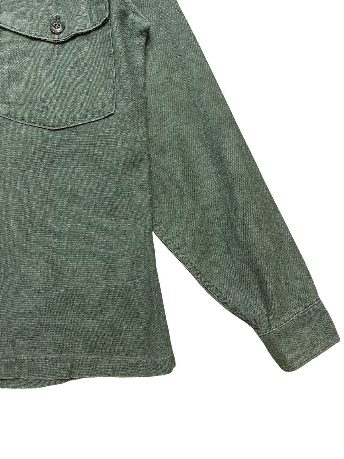 Vintage Vintage 70s OG-107 US military Utility John Lennon Shirt Size US M / EU 48-50 / 2 - 14 Thumbnail
