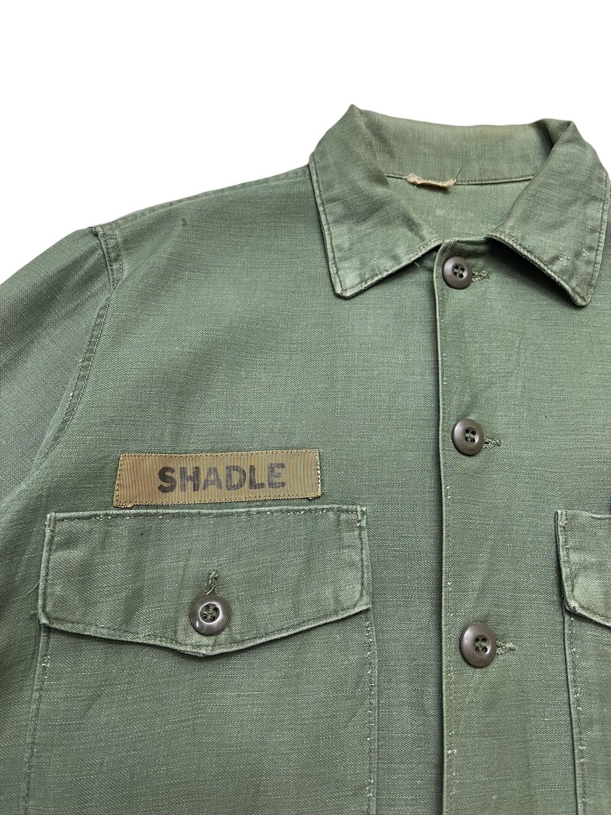 Vintage Vintage 70s OG-107 US military Utility John Lennon Shirt Size US M / EU 48-50 / 2 - 5 Thumbnail