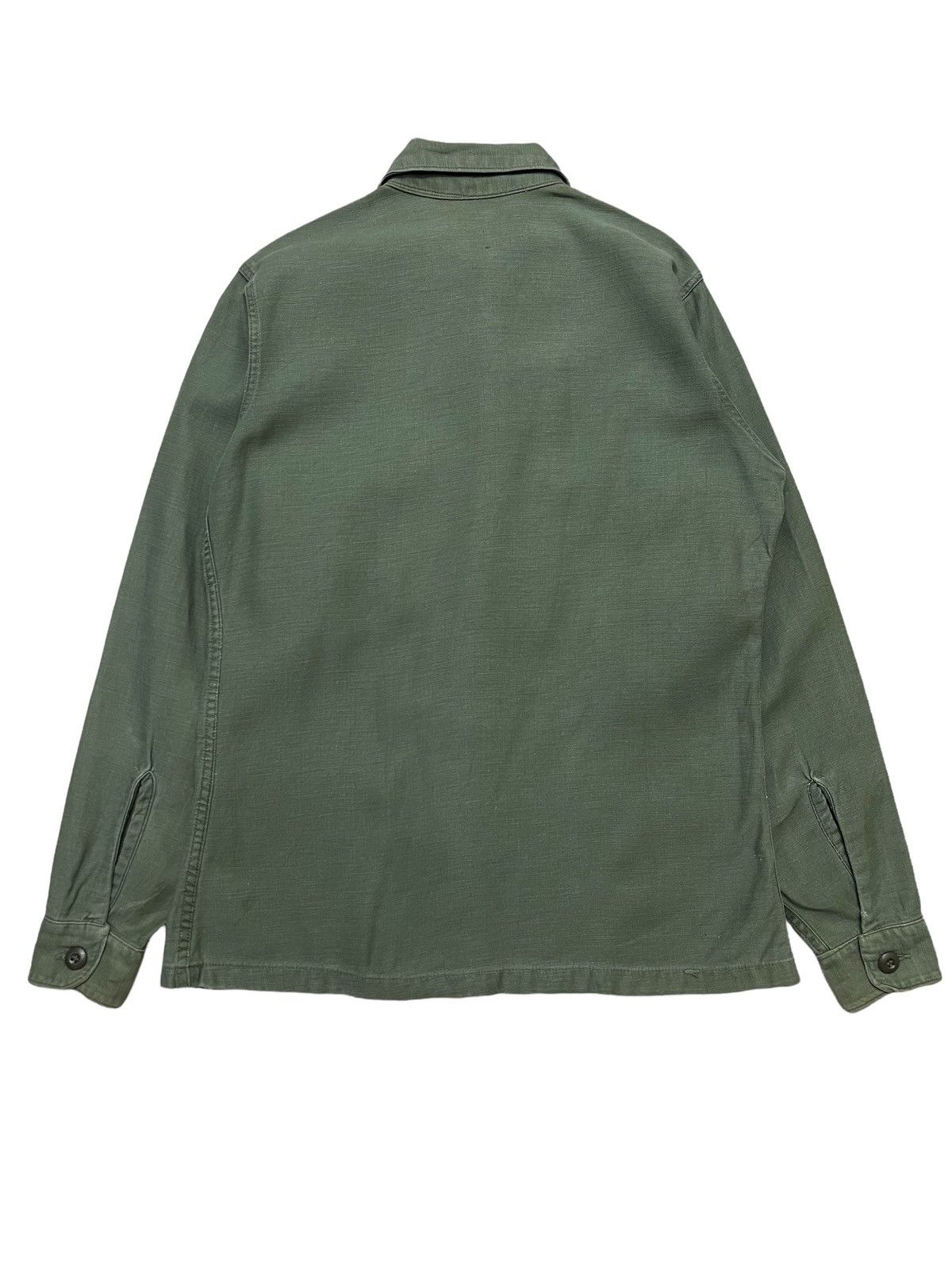 Vintage Vintage 70s OG-107 US military Utility John Lennon Shirt Size US M / EU 48-50 / 2 - 13 Thumbnail