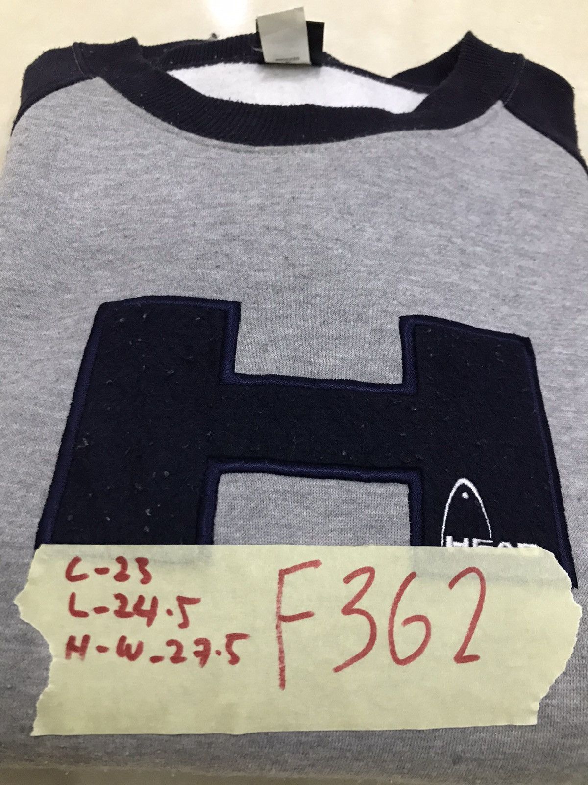 Japanese Brand Vintage Head embroidered Big Logo Sweatshirt Size US L / EU 52-54 / 3 - 18 Thumbnail