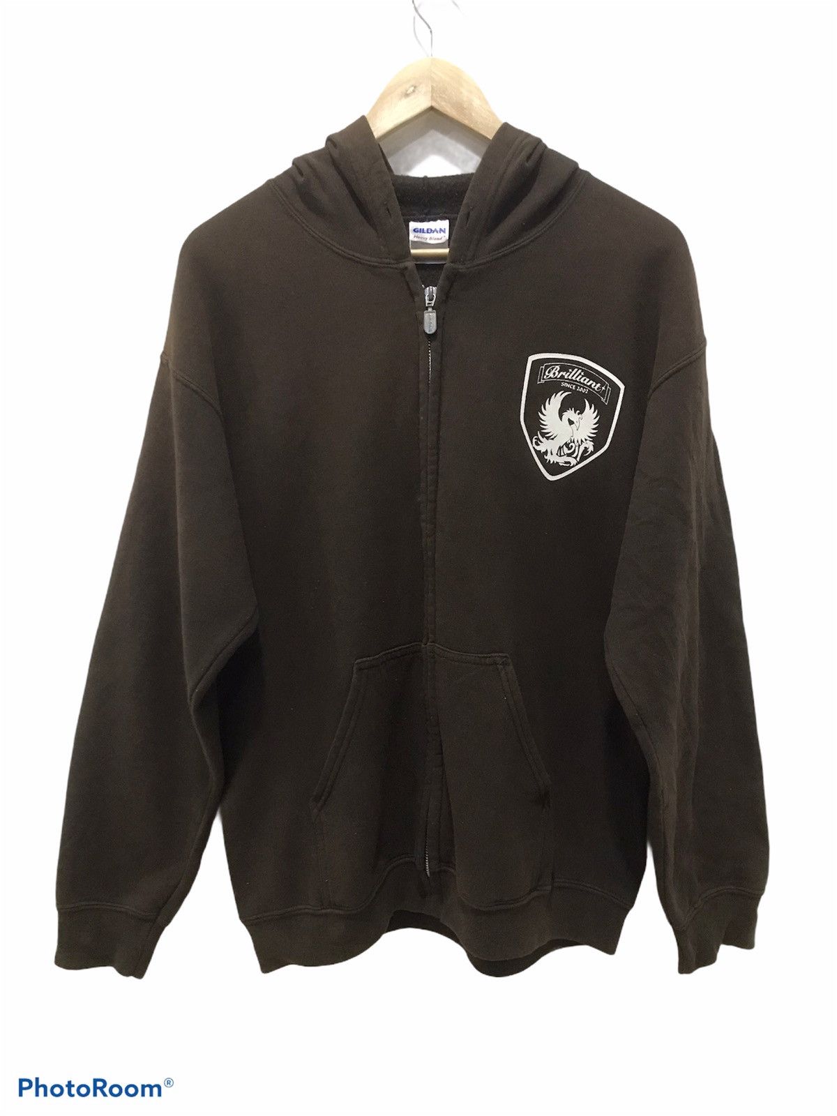 Gildan Brilliant sun faded hooded sweatshirt Size US M / EU 48-50 / 2 - 1 Thumbnail