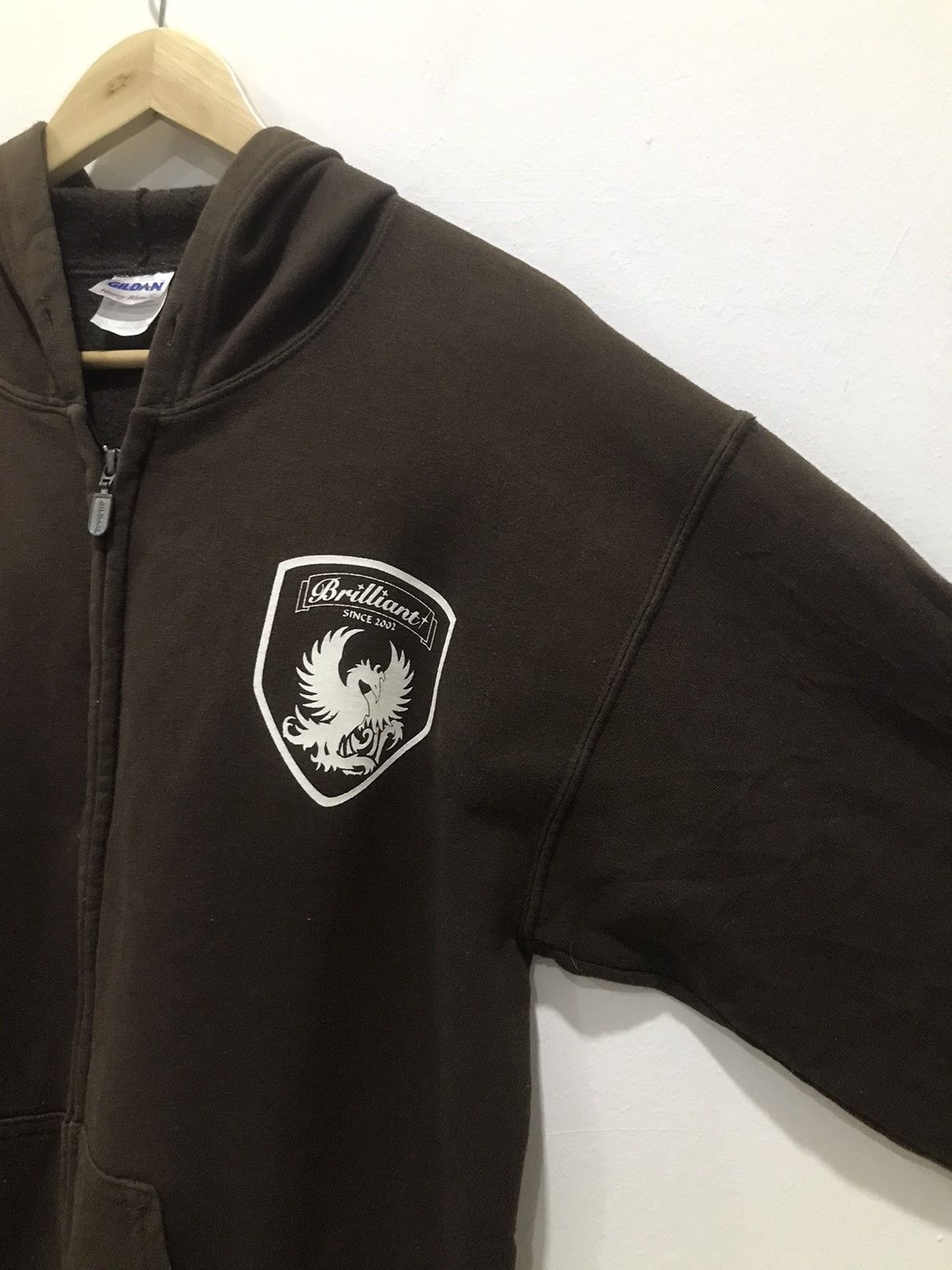 Gildan Brilliant sun faded hooded sweatshirt Size US M / EU 48-50 / 2 - 7 Thumbnail