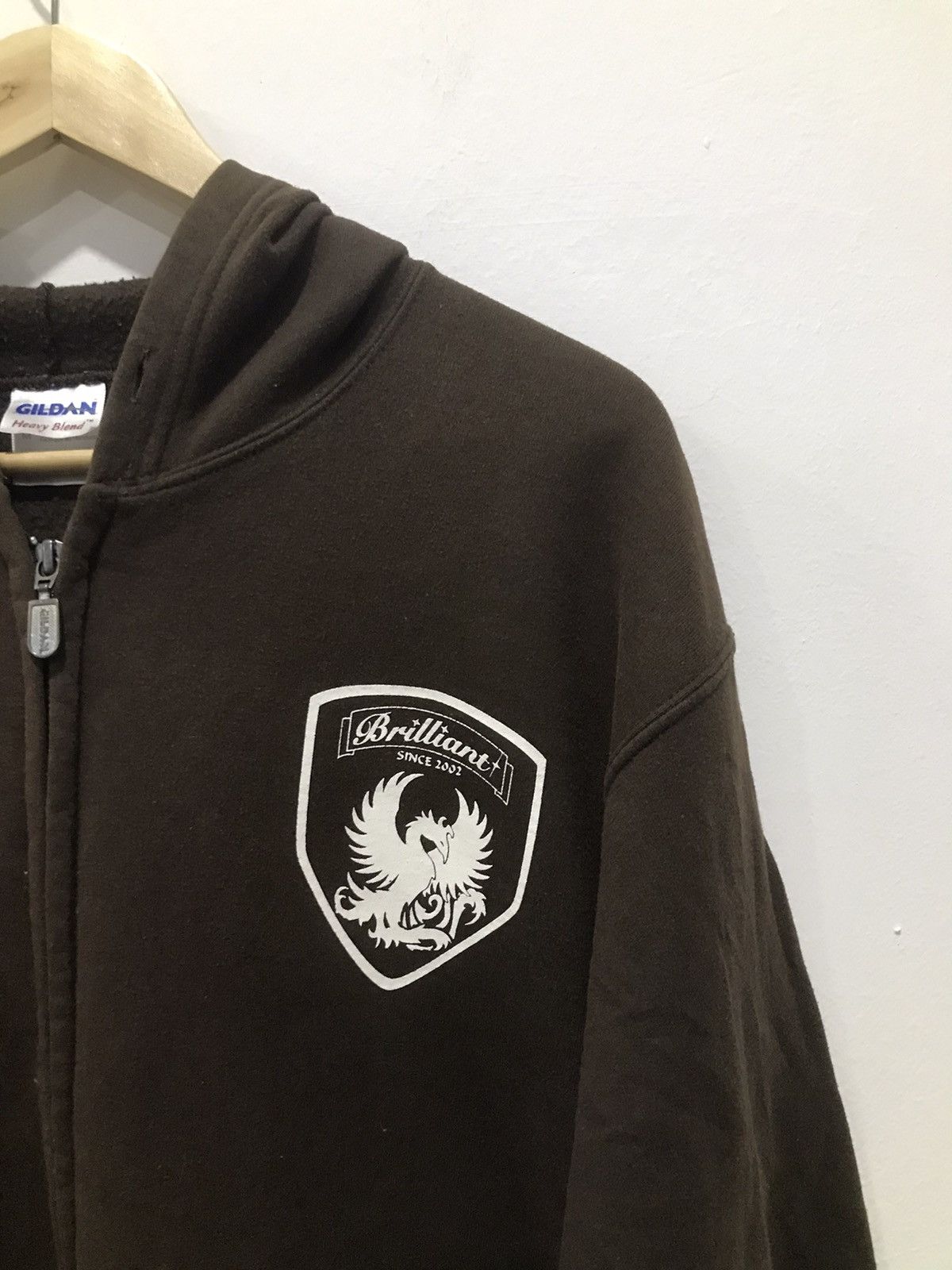 Gildan Brilliant sun faded hooded sweatshirt Size US M / EU 48-50 / 2 - 3 Thumbnail