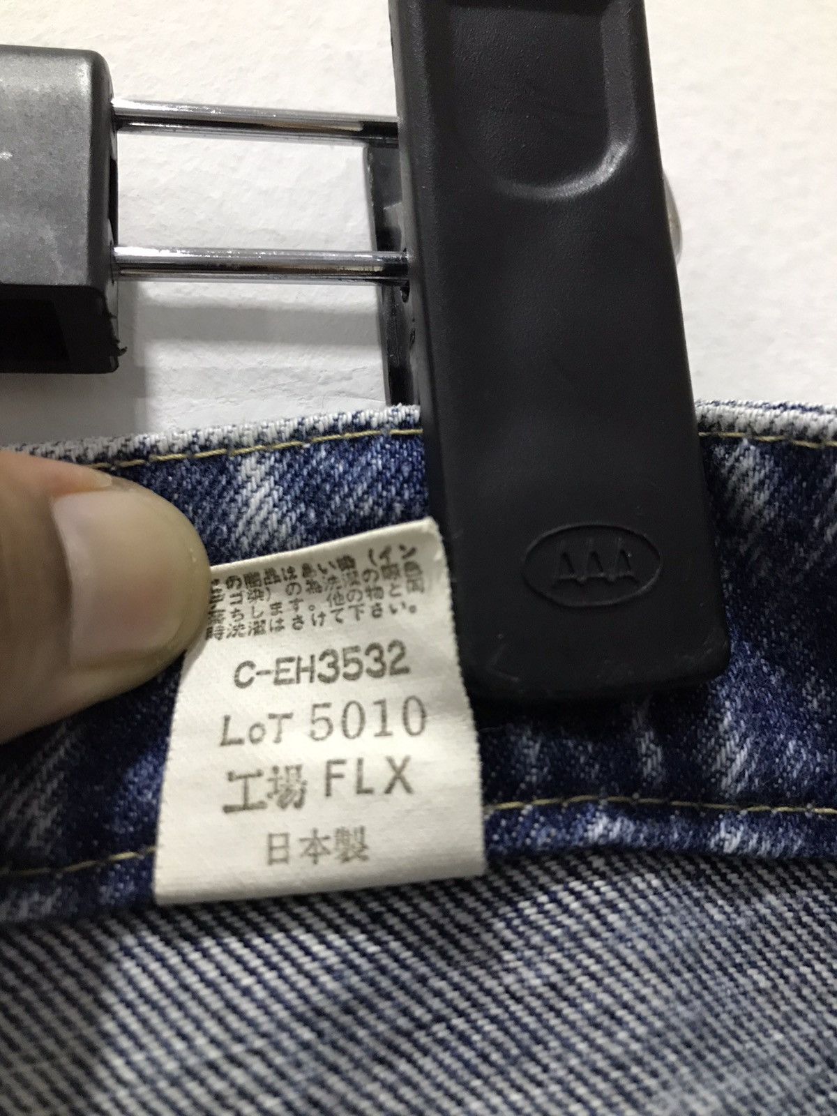 Express × Japanese Brand Distressed Three Pal Express Acidwash denim Size US 29 - 22 Thumbnail