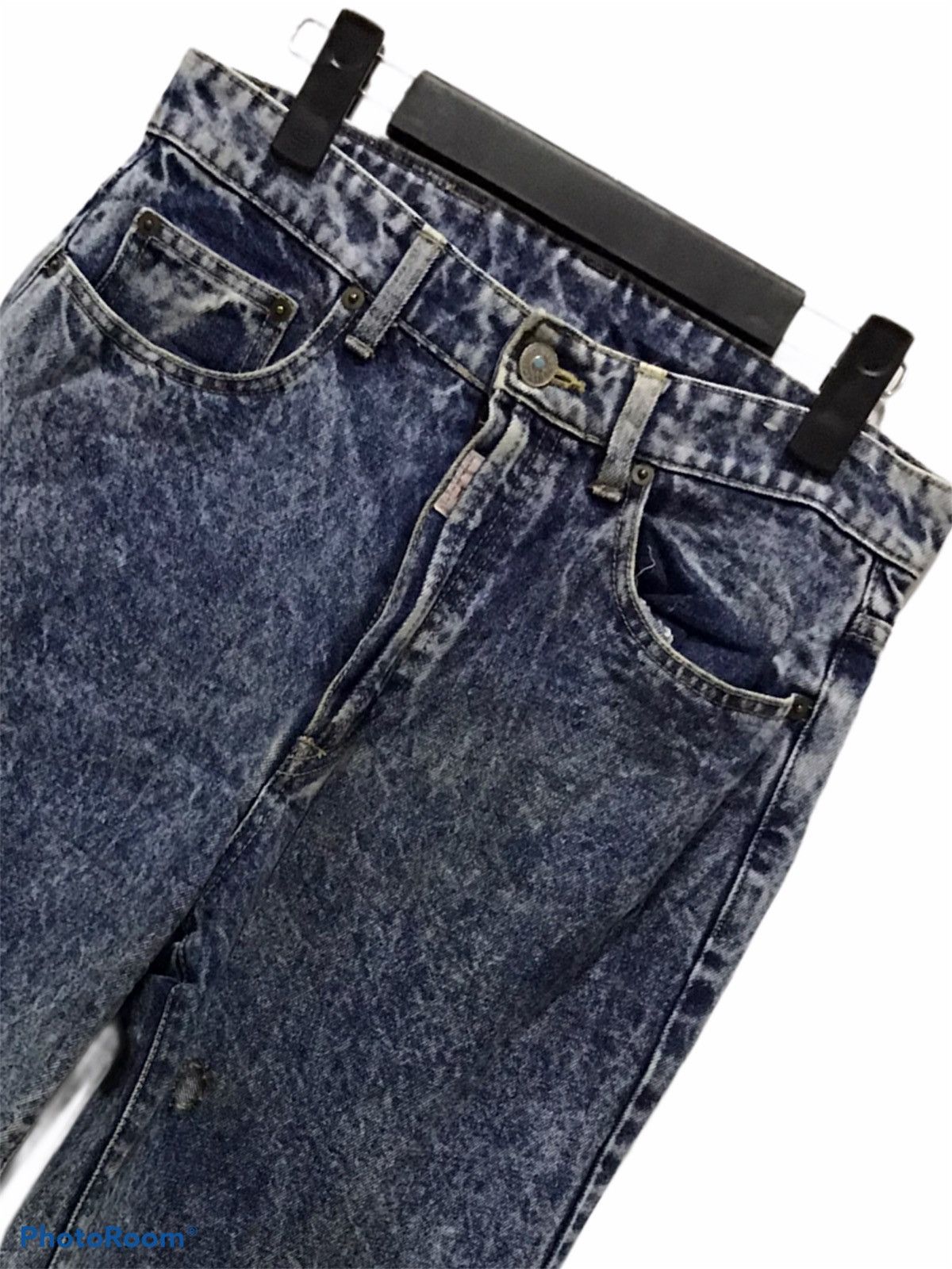 Express × Japanese Brand Distressed Three Pal Express Acidwash denim Size US 29 - 2 Thumbnail