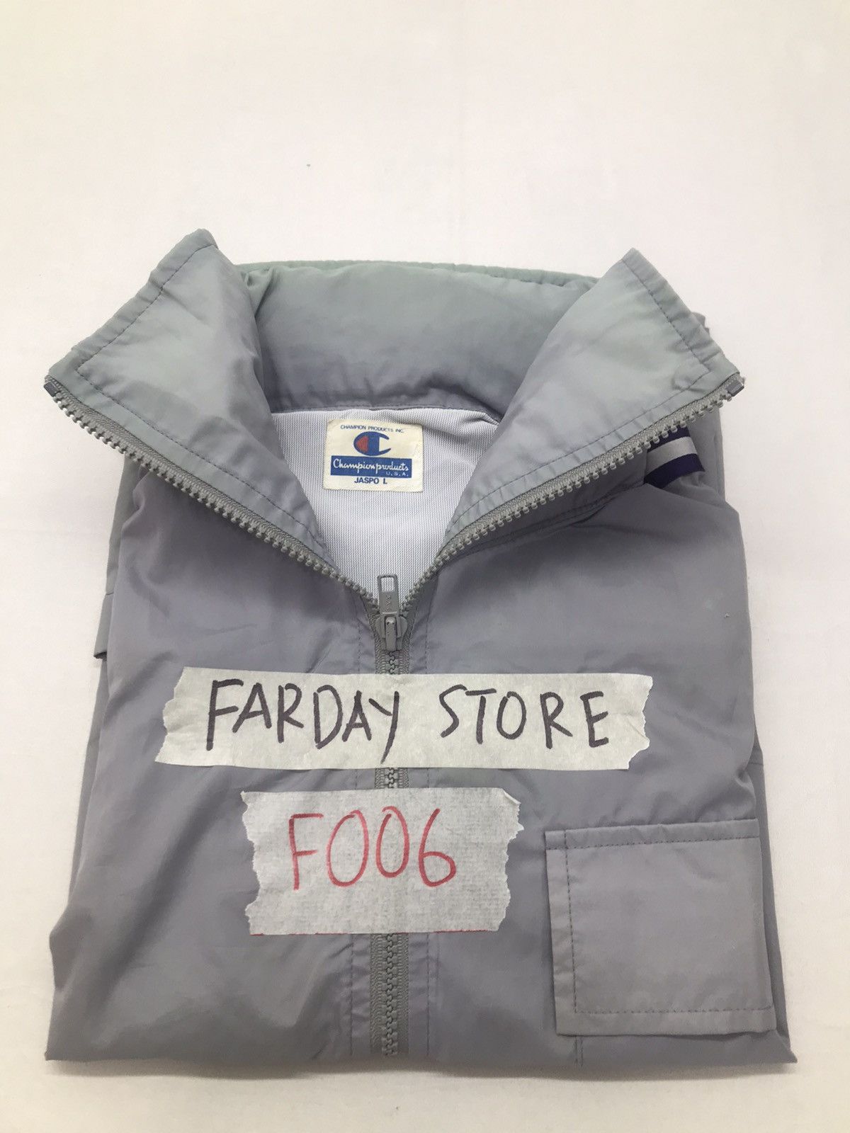 Champion Vtg Rare🔥 Champion windbreaker hooded Jacket Size US L / EU 52-54 / 3 - 19 Thumbnail