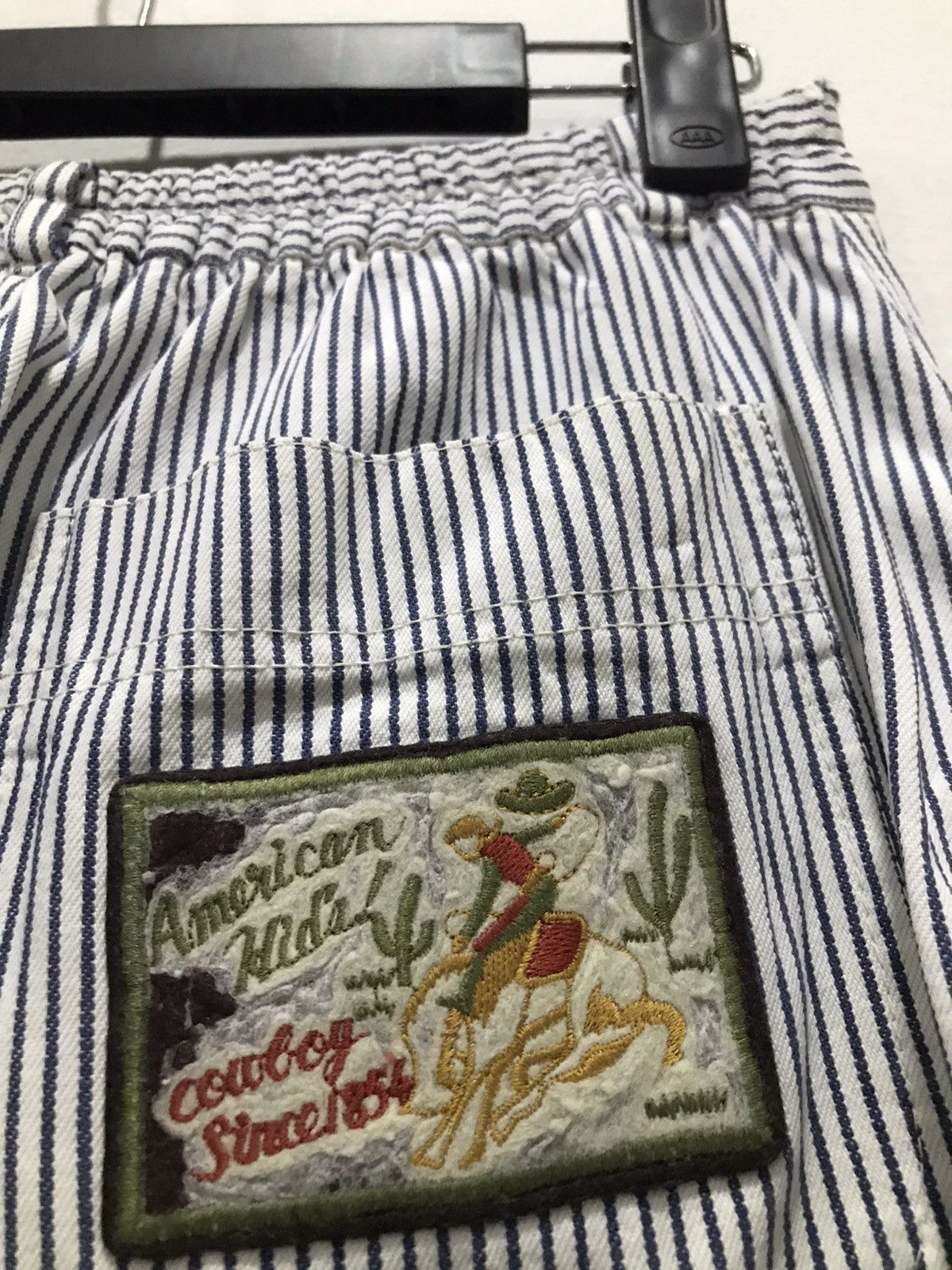 Japanese Brand Vtg American cowboy hickory throuser pants Size US 29 - 14 Thumbnail
