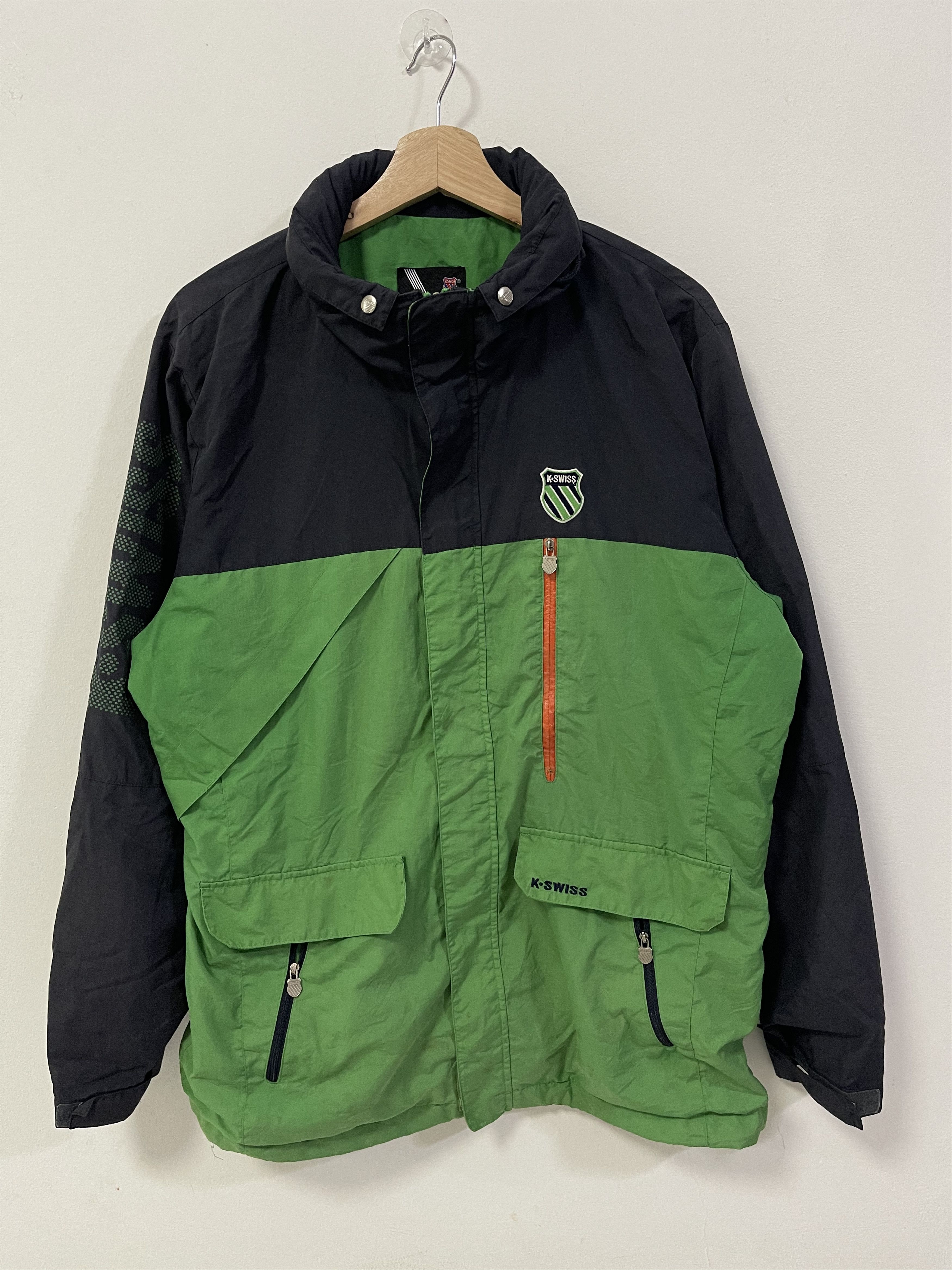 Japanese Brand × K-Swiss × Vintage Vintage K-Swiss Colourblok Light Jacket Size US M / EU 48-50 / 2 - 1 Thumbnail