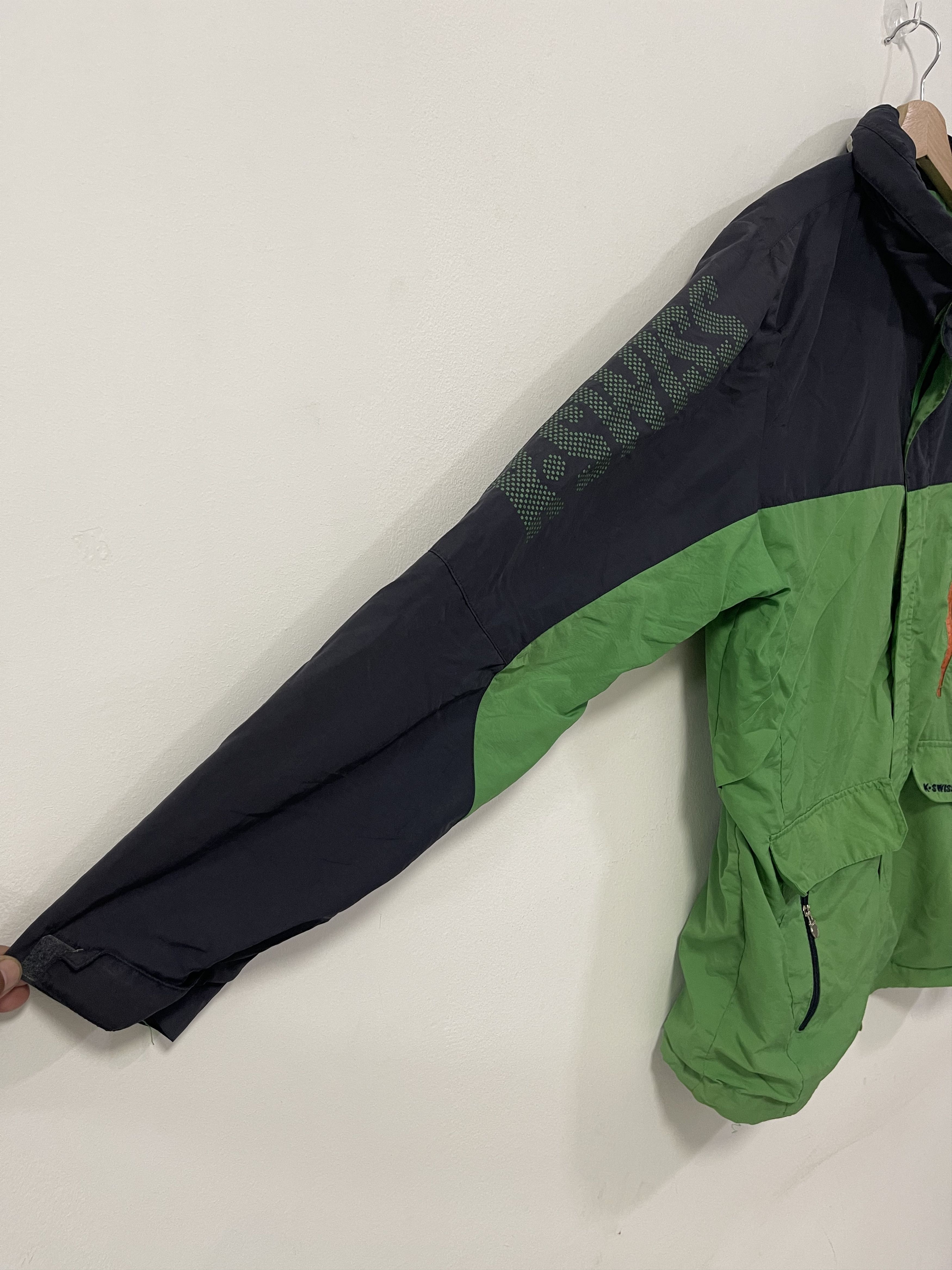 Japanese Brand × K-Swiss × Vintage Vintage K-Swiss Colourblok Light Jacket Size US M / EU 48-50 / 2 - 7 Thumbnail