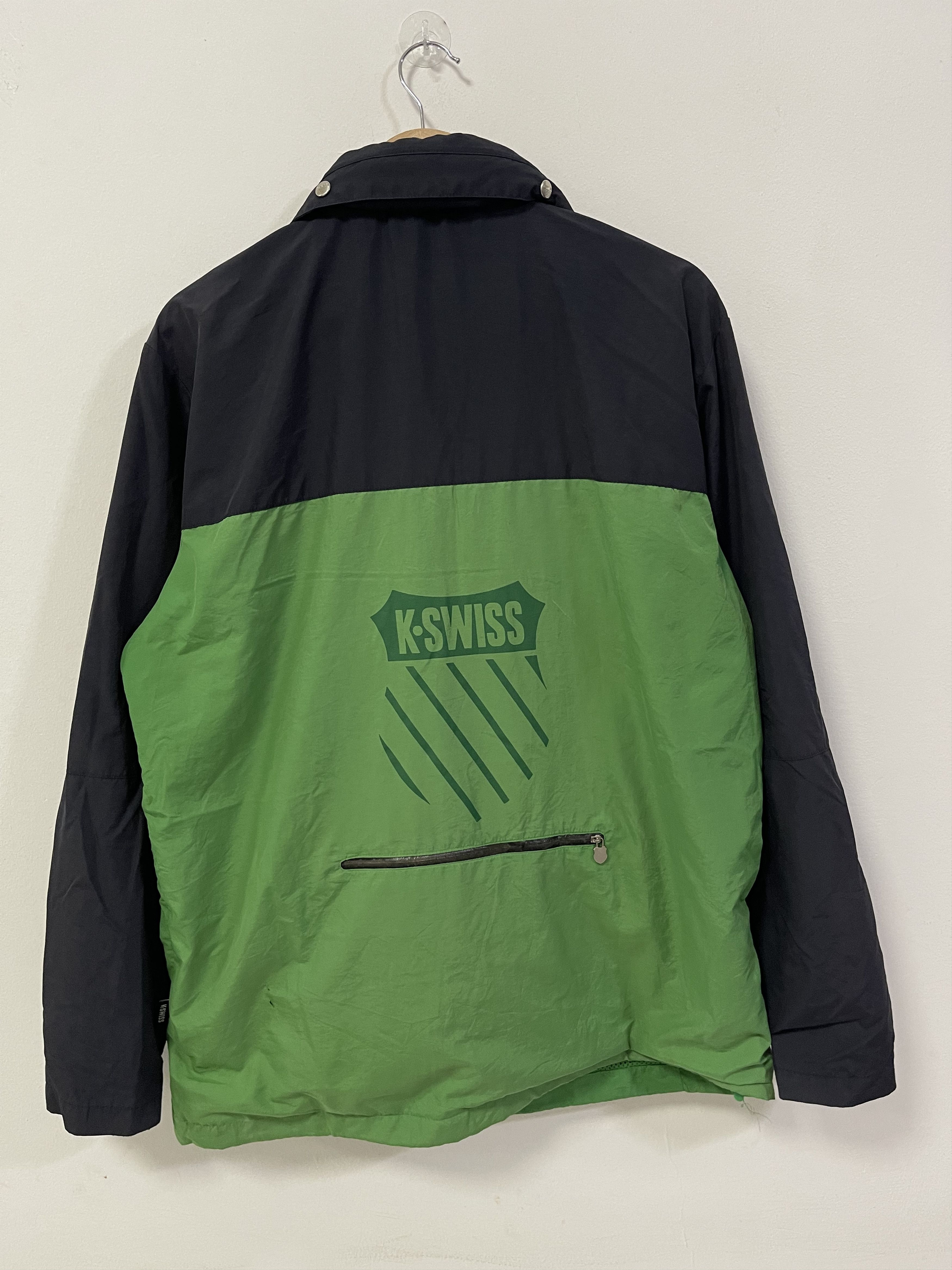 Japanese Brand × K-Swiss × Vintage Vintage K-Swiss Colourblok Light Jacket Size US M / EU 48-50 / 2 - 9 Thumbnail