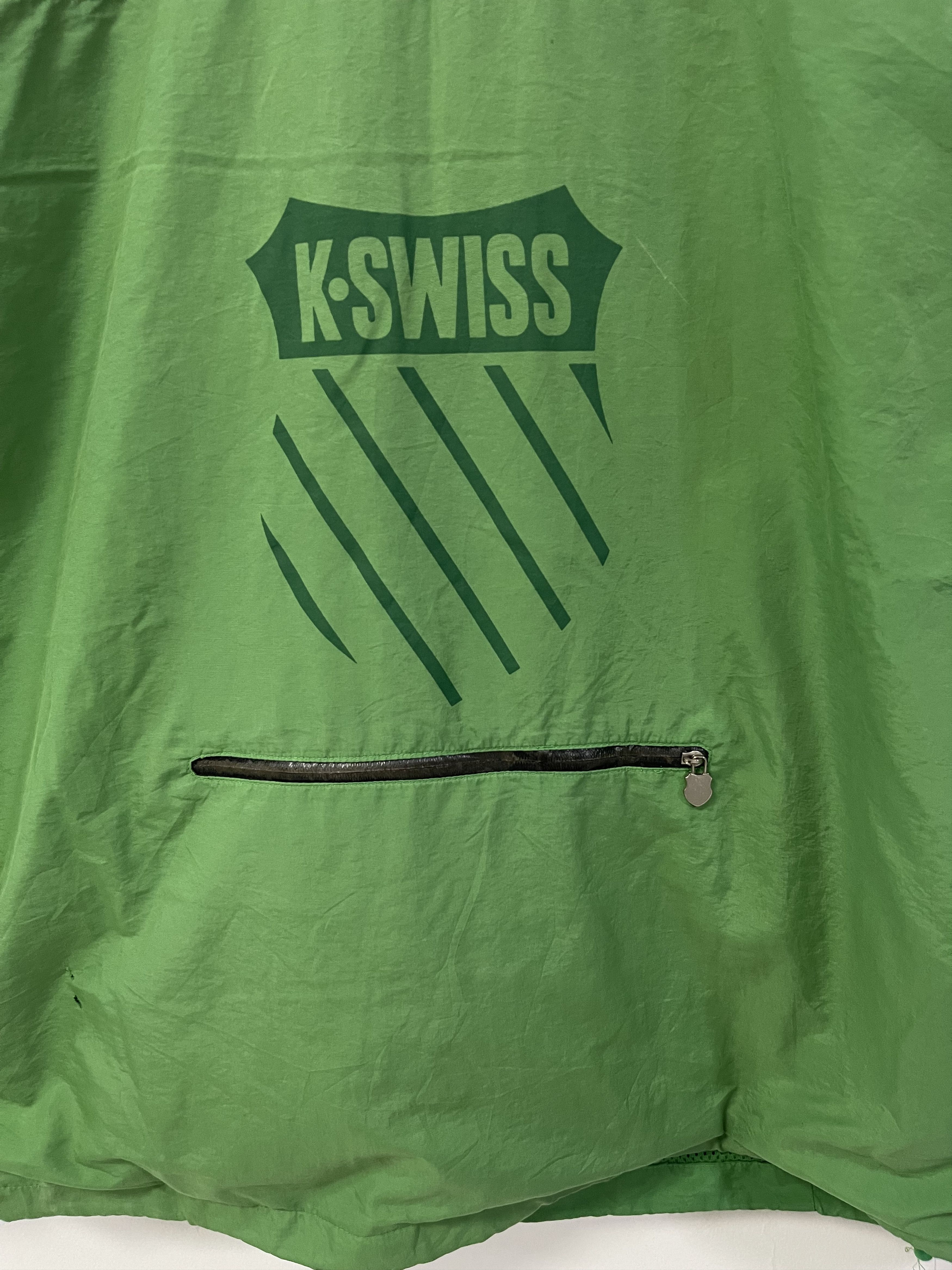 Japanese Brand × K-Swiss × Vintage Vintage K-Swiss Colourblok Light Jacket Size US M / EU 48-50 / 2 - 10 Thumbnail