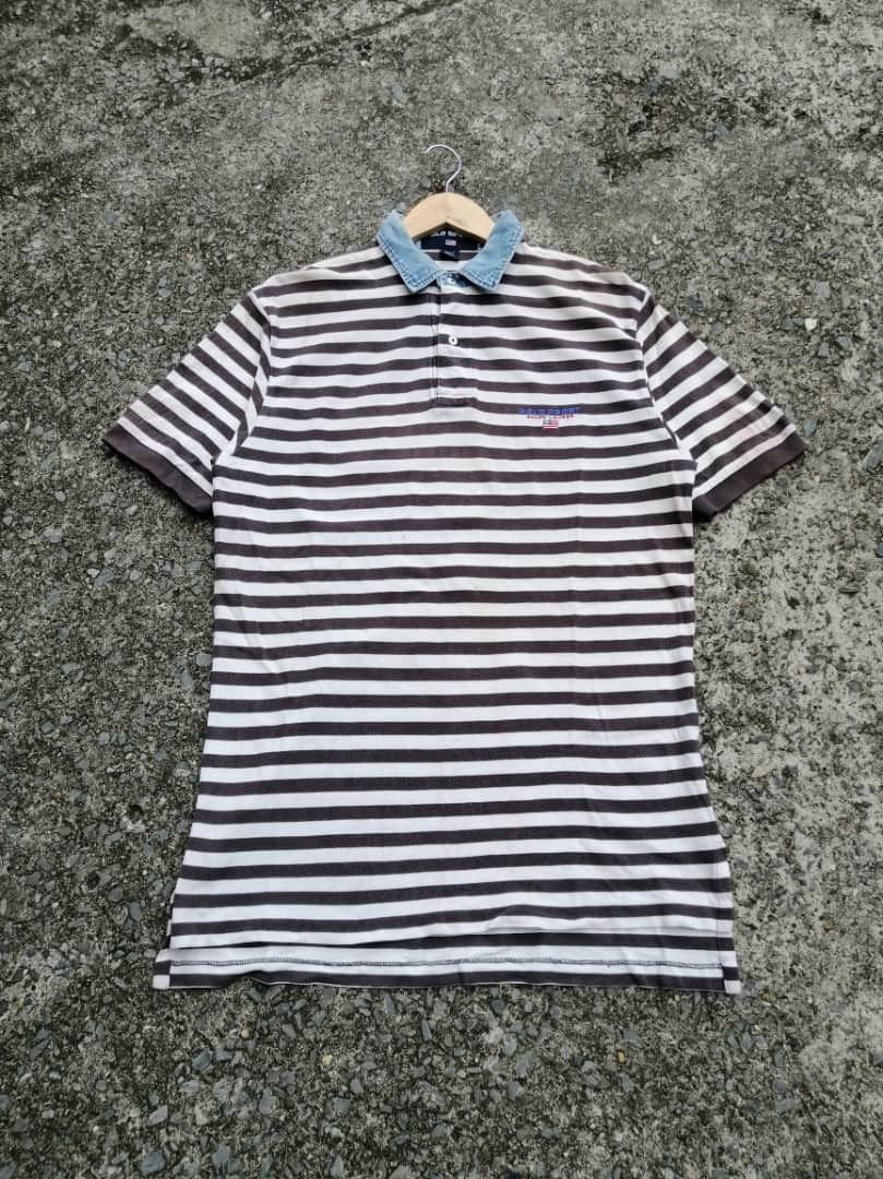 Polo Ralph Lauren × Ralph Lauren Polo Sport Ralph Lauren Stripe Polo Size US M / EU 48-50 / 2 - 1 Thumbnail