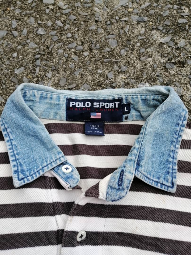 Polo Ralph Lauren × Ralph Lauren Polo Sport Ralph Lauren Stripe Polo Size US M / EU 48-50 / 2 - 3 Thumbnail