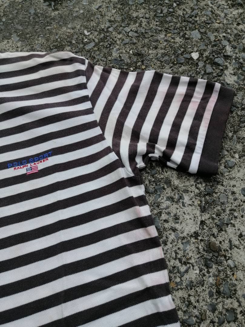 Polo Ralph Lauren × Ralph Lauren Polo Sport Ralph Lauren Stripe Polo Size US M / EU 48-50 / 2 - 7 Thumbnail