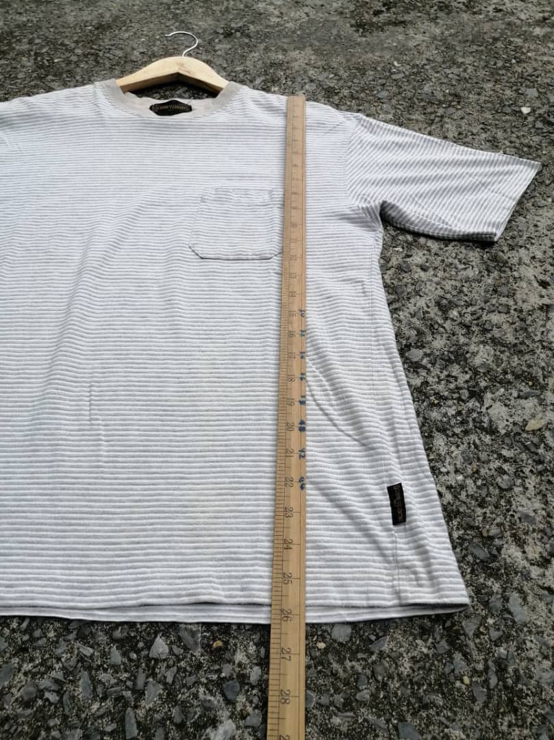 Designer Gianni Valentino Small Stripe Pocket Tee Size US M / EU 48-50 / 2 - 5 Thumbnail