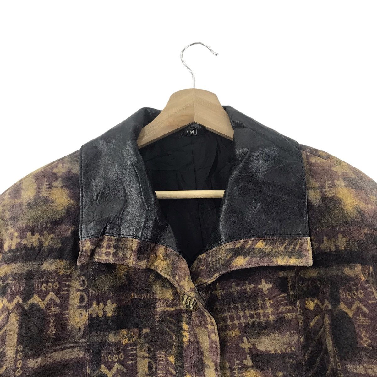 Vintage PARTINA TOKYO FUR Overprint Brown Parka Coat Size US M / EU 48-50 / 2 - 2 Thumbnail