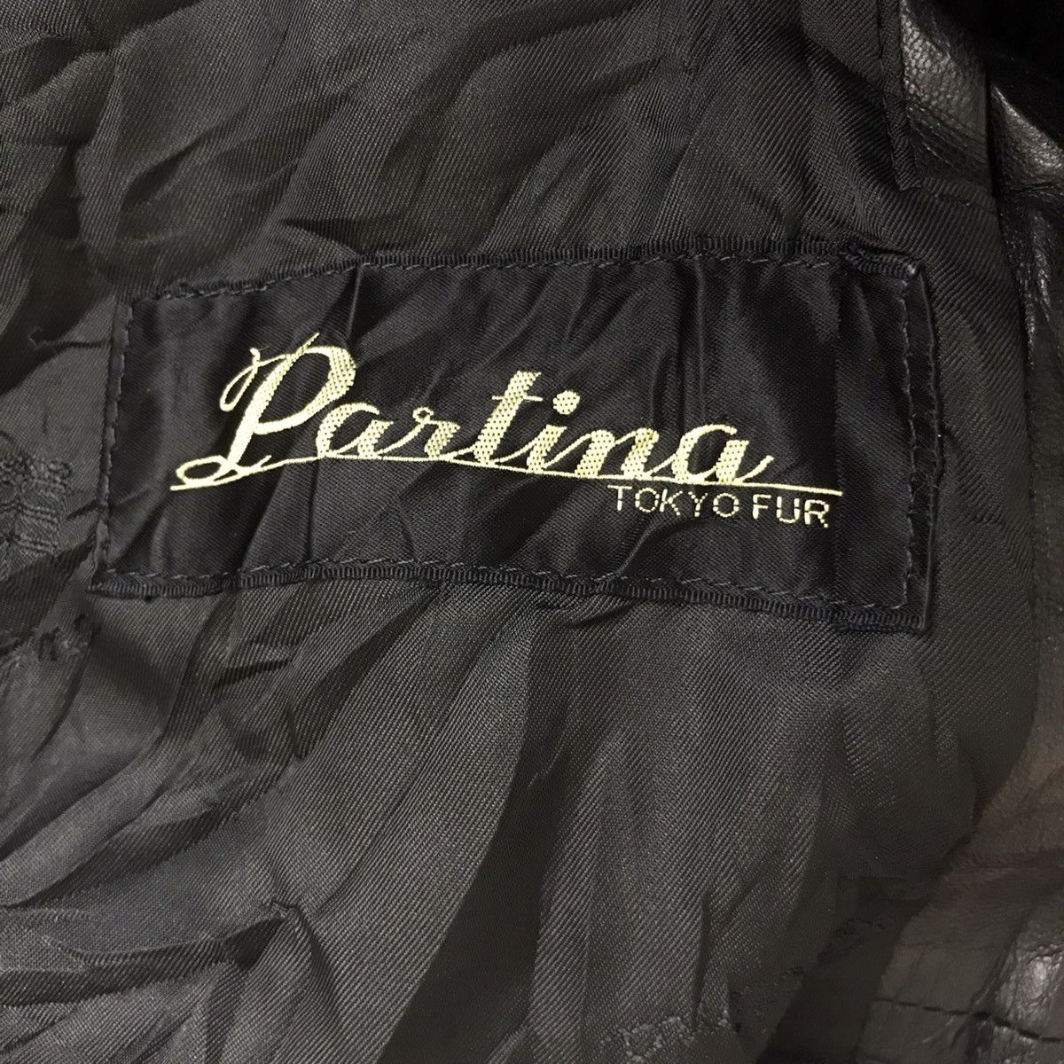 Vintage PARTINA TOKYO FUR Overprint Brown Parka Coat Size US M / EU 48-50 / 2 - 4 Thumbnail