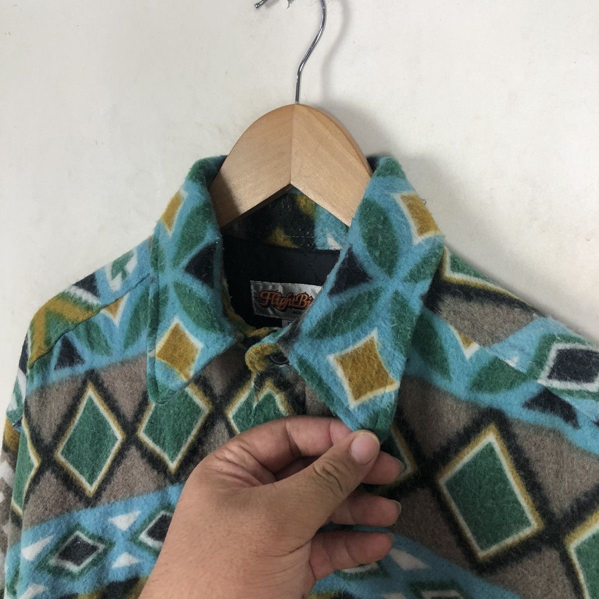 Japanese Brand HIGHTBIRD AMERICAN DREAM BUTTON FLANNEL JACKET Size US L / EU 52-54 / 3 - 5 Thumbnail