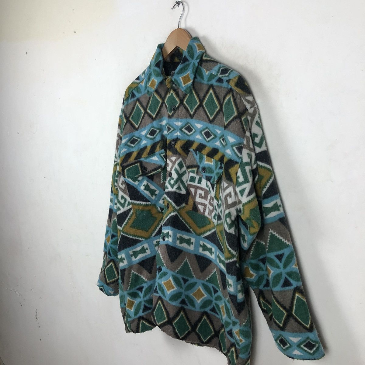 Japanese Brand HIGHTBIRD AMERICAN DREAM BUTTON FLANNEL JACKET Size US L / EU 52-54 / 3 - 4 Thumbnail