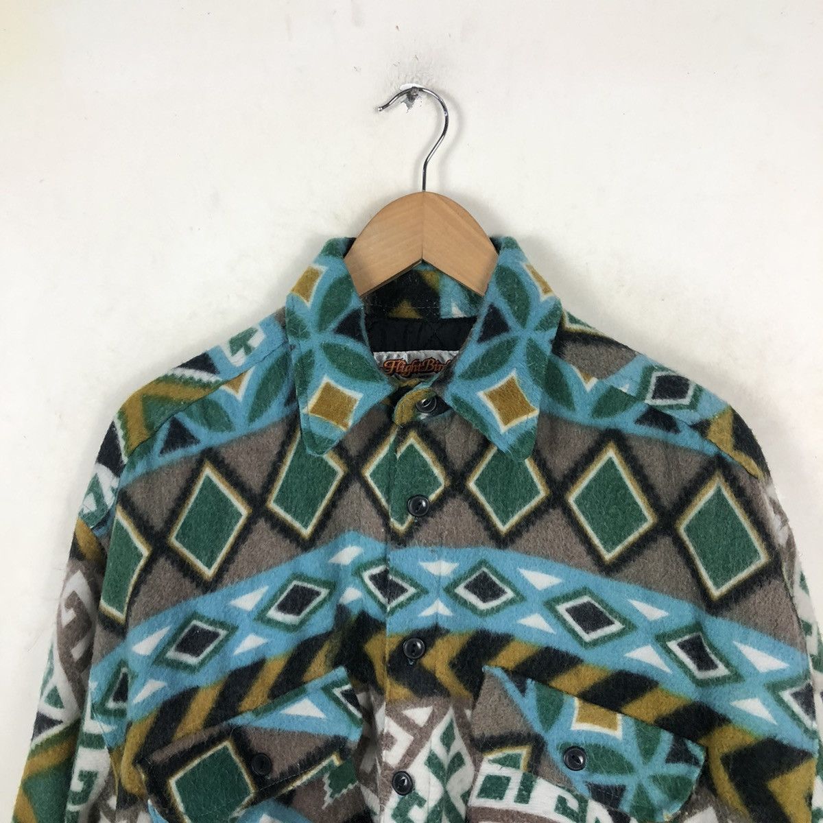 Japanese Brand HIGHTBIRD AMERICAN DREAM BUTTON FLANNEL JACKET Size US L / EU 52-54 / 3 - 2 Thumbnail