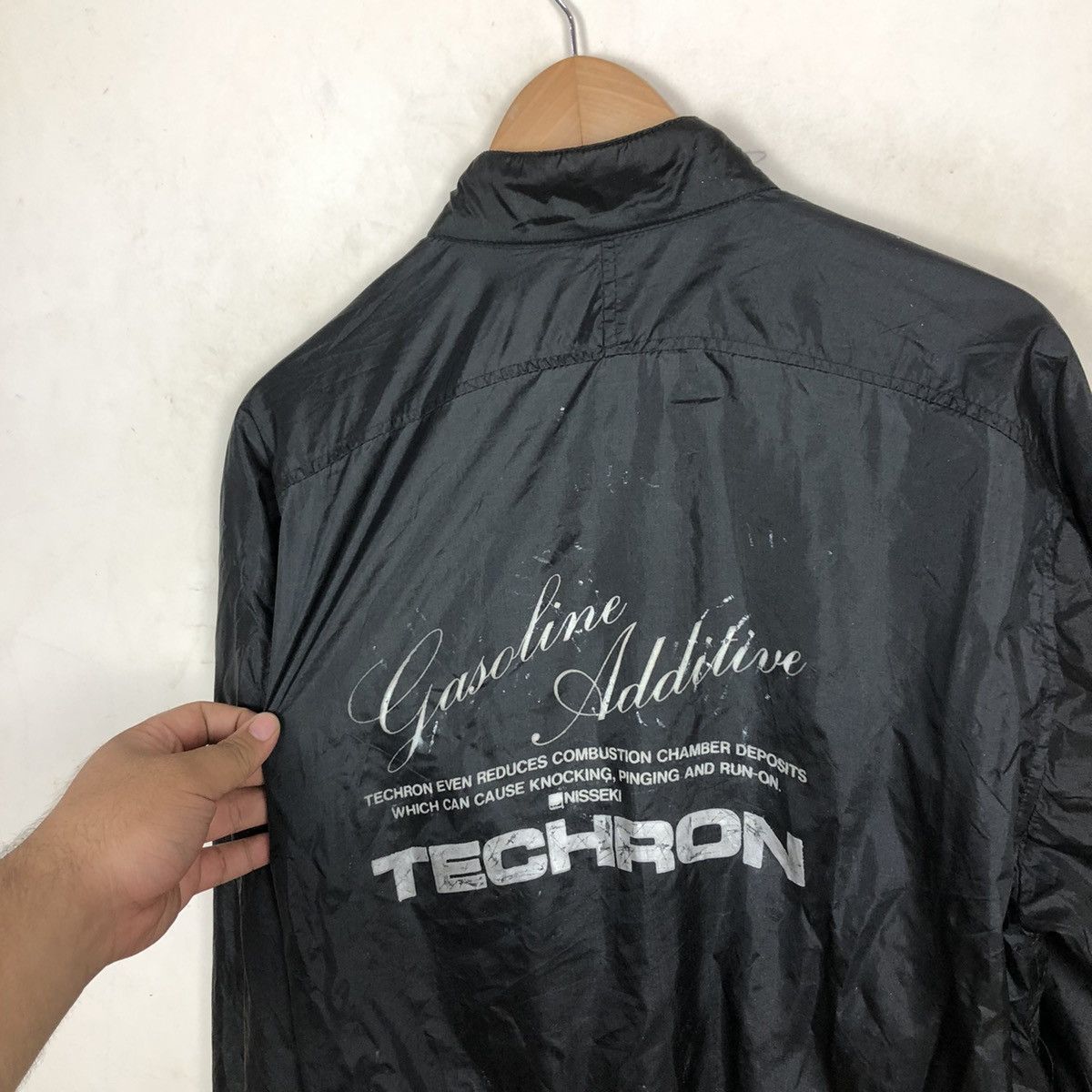 Japanese Brand NISSEKI TECHRON BIG LOGO JACKET Size US M / EU 48-50 / 2 - 6 Thumbnail