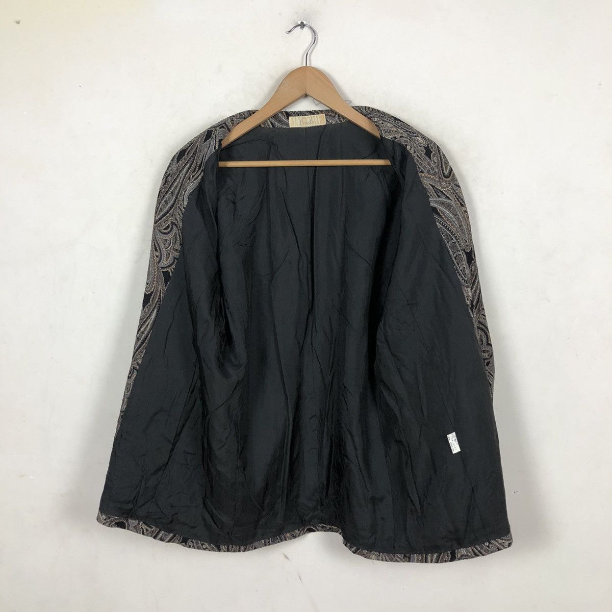 Japanese Brand EVELE CASUAL COAT NAVAJO INSPIRED BY ISSEY MIYAKE Size US M / EU 48-50 / 2 - 9 Thumbnail