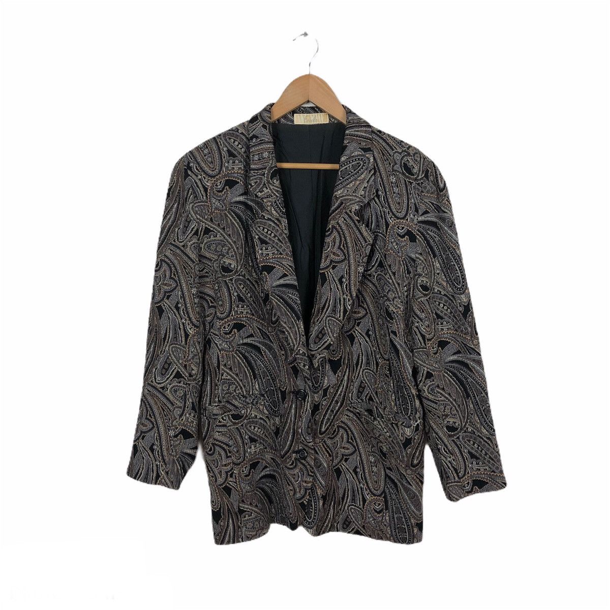 Japanese Brand EVELE CASUAL COAT NAVAJO INSPIRED BY ISSEY MIYAKE Size US M / EU 48-50 / 2 - 1 Thumbnail
