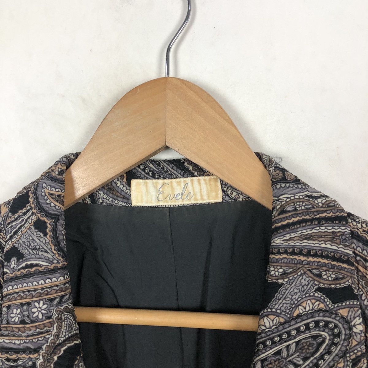 Japanese Brand EVELE CASUAL COAT NAVAJO INSPIRED BY ISSEY MIYAKE Size US M / EU 48-50 / 2 - 4 Thumbnail