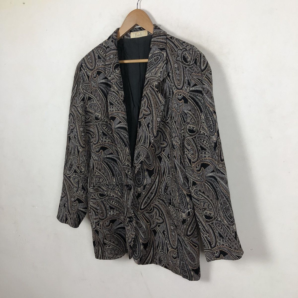 Japanese Brand EVELE CASUAL COAT NAVAJO INSPIRED BY ISSEY MIYAKE Size US M / EU 48-50 / 2 - 2 Thumbnail