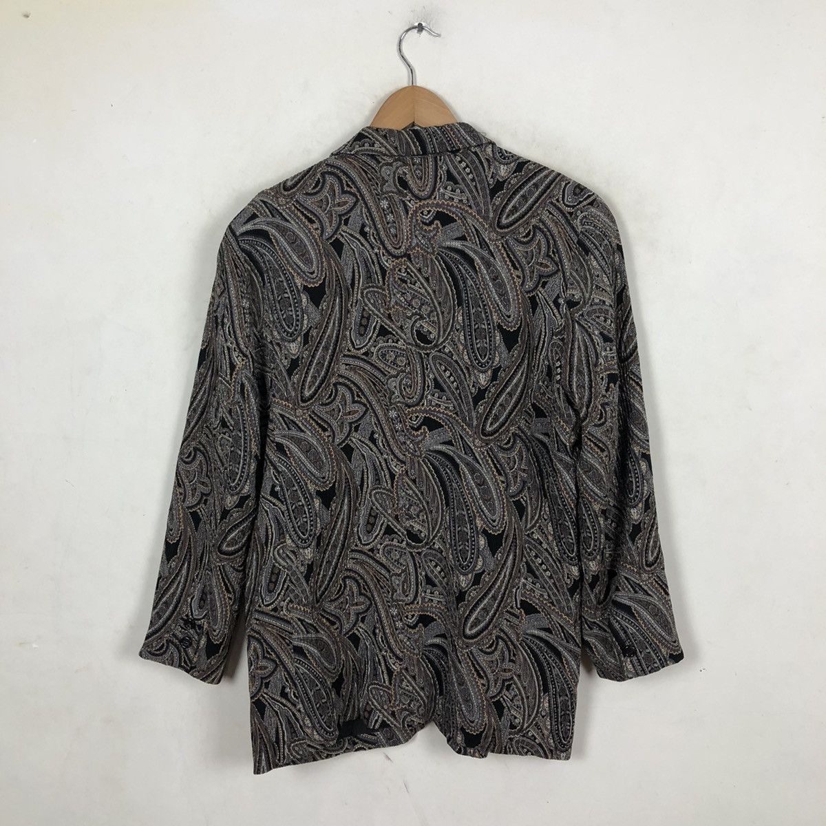 Japanese Brand EVELE CASUAL COAT NAVAJO INSPIRED BY ISSEY MIYAKE Size US M / EU 48-50 / 2 - 8 Thumbnail