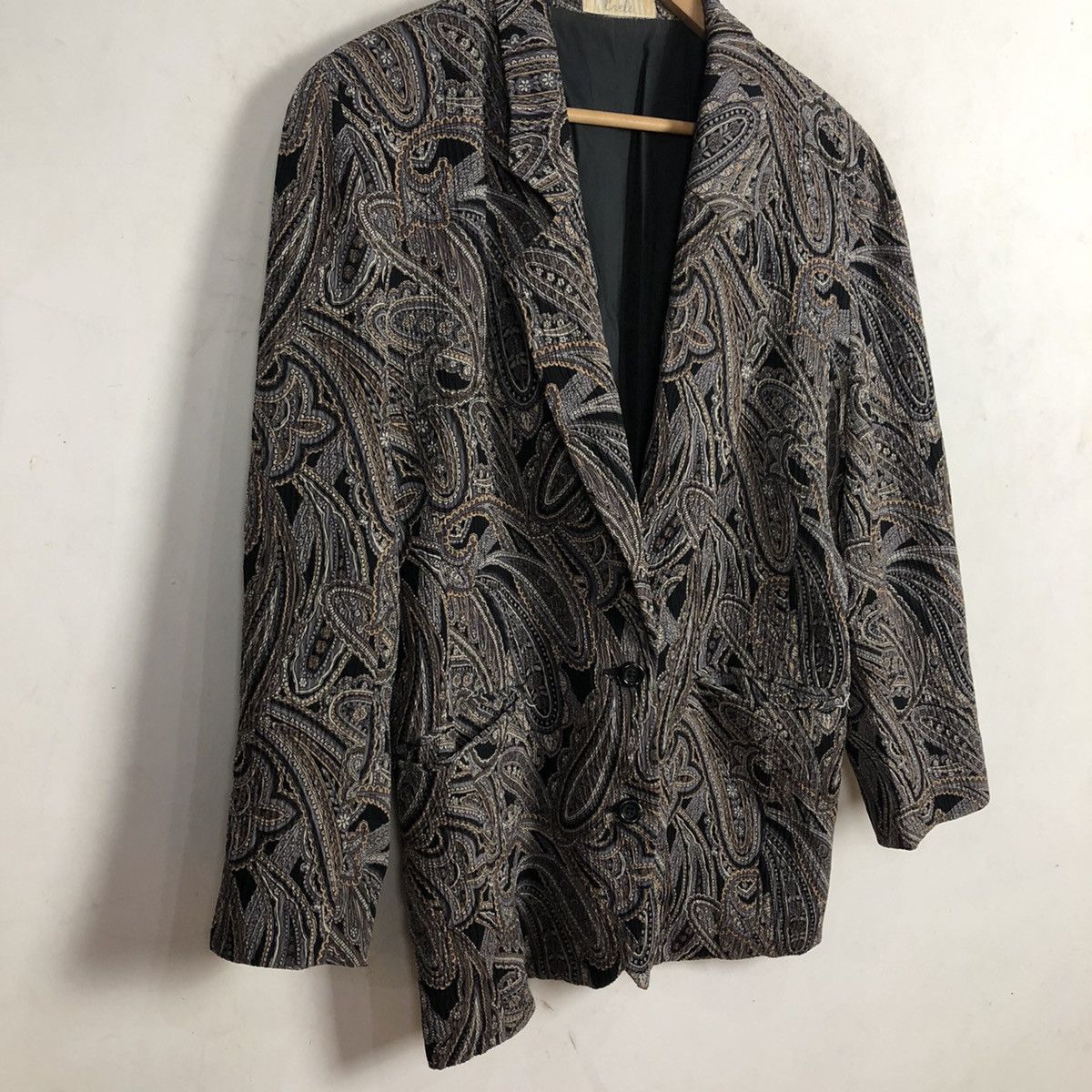 Japanese Brand EVELE CASUAL COAT NAVAJO INSPIRED BY ISSEY MIYAKE Size US M / EU 48-50 / 2 - 6 Thumbnail