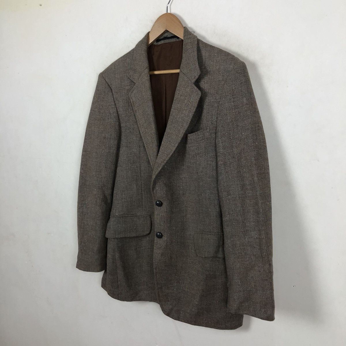 Harris Tweed ALLANDER HARRIS TWEED COAT Size US M / EU 48-50 / 2 - 2 Thumbnail