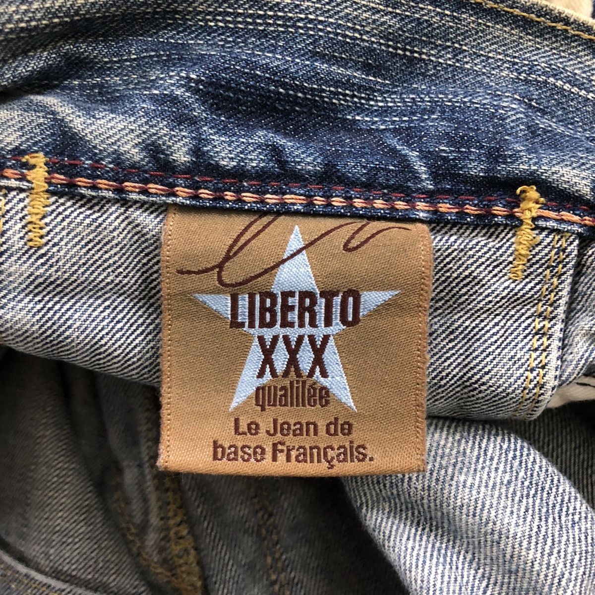 Japanese Brand × Vintage LIBERTO XXX DISTRESSED DENIM JEANS Size US 34 / EU 50 - 12 Thumbnail