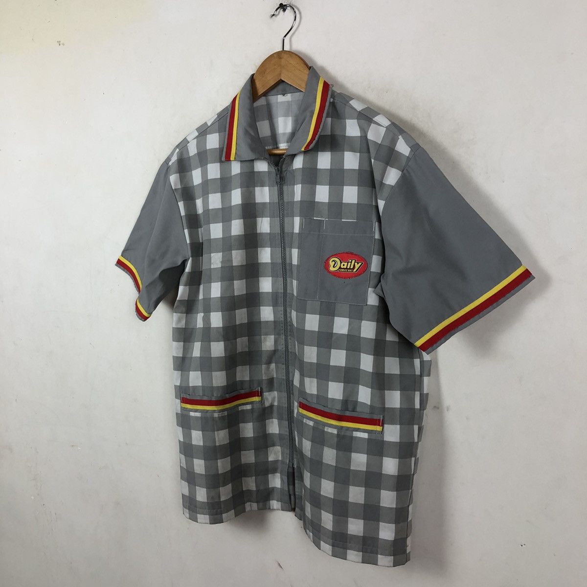 Japanese Brand RARE VINTAGE DAILY YAMAZAKI WORKER SHIRT ZIPPER Size US M / EU 48-50 / 2 - 2 Thumbnail