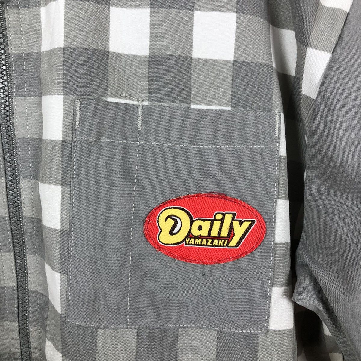 Japanese Brand RARE VINTAGE DAILY YAMAZAKI WORKER SHIRT ZIPPER Size US M / EU 48-50 / 2 - 5 Thumbnail