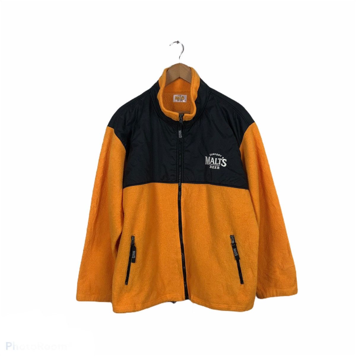 Japanese Brand SUNTORY MALT'S BEER FLEECE JACKET Size US L / EU 52-54 / 3 - 1 Thumbnail