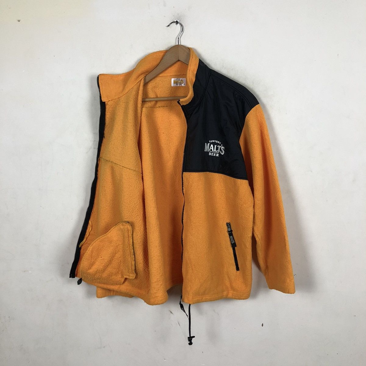 Japanese Brand SUNTORY MALT'S BEER FLEECE JACKET Size US L / EU 52-54 / 3 - 9 Thumbnail