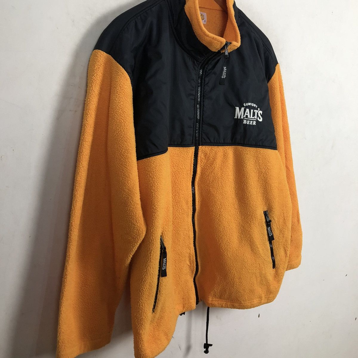 Japanese Brand SUNTORY MALT'S BEER FLEECE JACKET Size US L / EU 52-54 / 3 - 5 Thumbnail