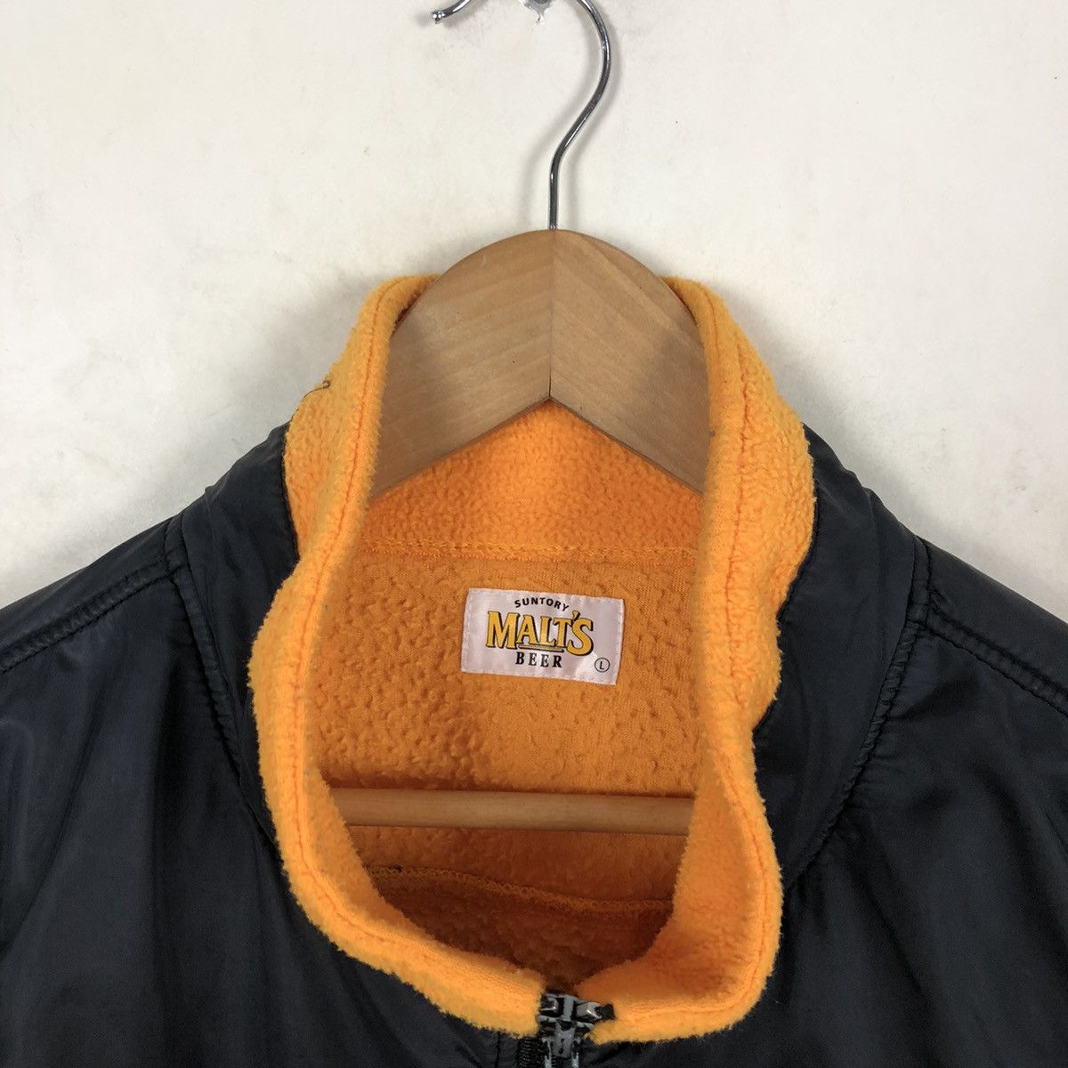 Japanese Brand SUNTORY MALT'S BEER FLEECE JACKET Size US L / EU 52-54 / 3 - 7 Thumbnail