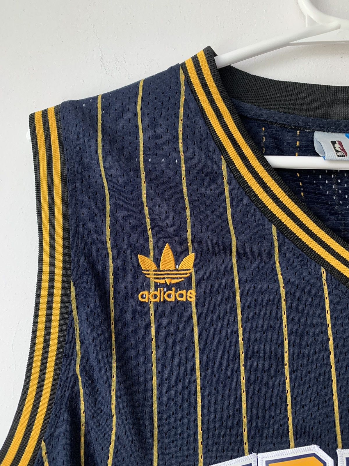 Adidas 90s Vintage Adidas Tank Top Jersey Indiana Miller NBA XL Size US XL / EU 56 / 4 - 4 Thumbnail